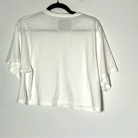 Forte Forte Jewel Collar Cropped Tee Shirt Medium - Picture 9 of 13